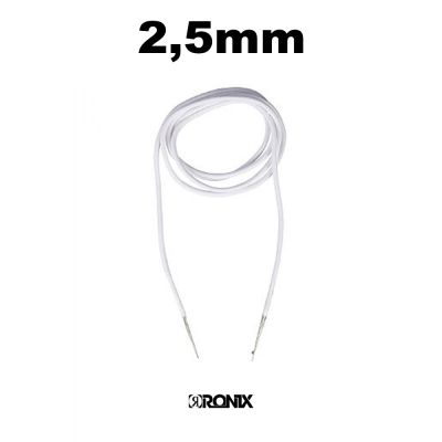 Binding Lace - Schnürsenkel einzeln - Weiß - 2,5mm