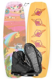 Liquid Force Liquid Force Holiday 134cm 2023 plus Index WAKEBOARDSET 2023