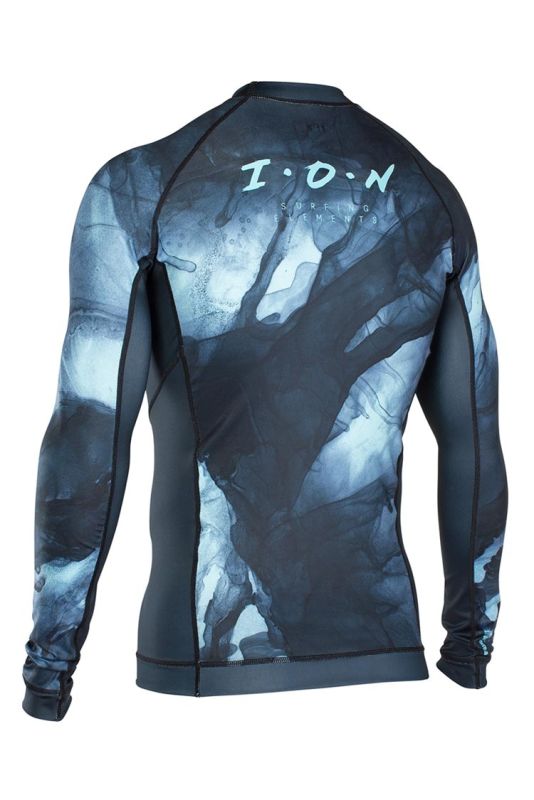 ION Rashguard Men Maze LS dark blue capsule 2019