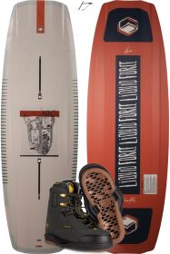 Liquid Force PEAK 141cm plus PEAK 4D Wakeboardset 2021