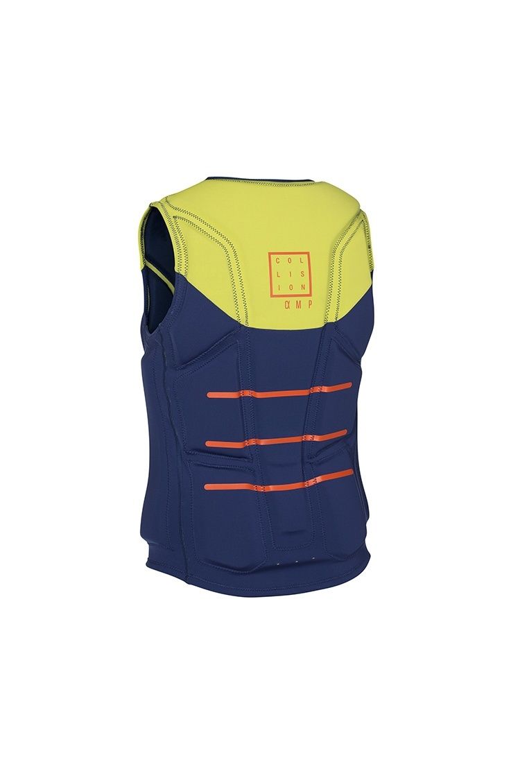 ION Collision Vest Amp Wakeboardweste blue/yellow 2016
