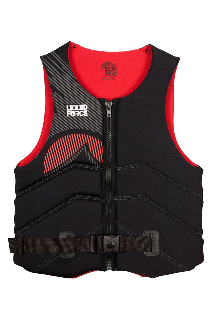 Liquid Force TEAM Comp Black Wakeboard Vest 2014