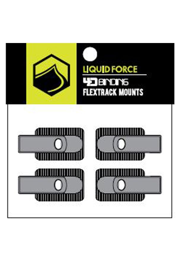 Liquid Force 4D FlexTrack Mount 4er Set