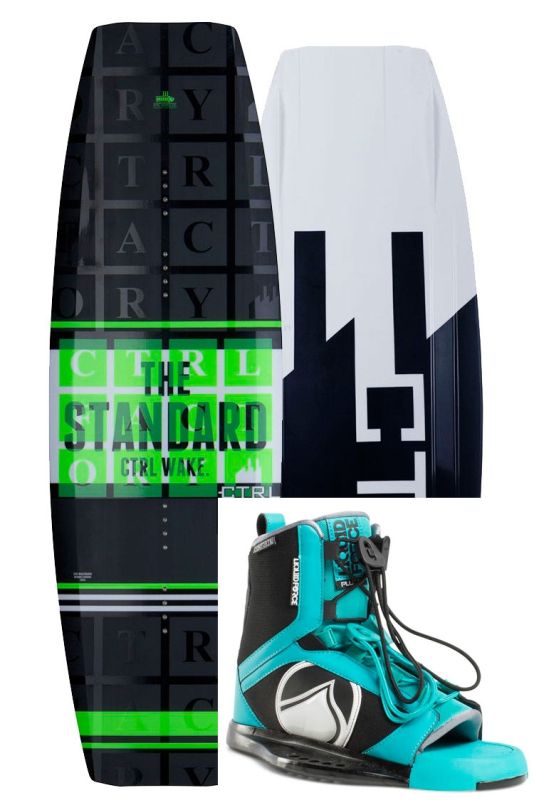 Liquid Force TAO wakeboard + Liquid Force Index binding wakeboard set