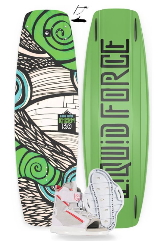 Liquid Force CHARM 130 plus DREAM WAKEBOARDSET 2023