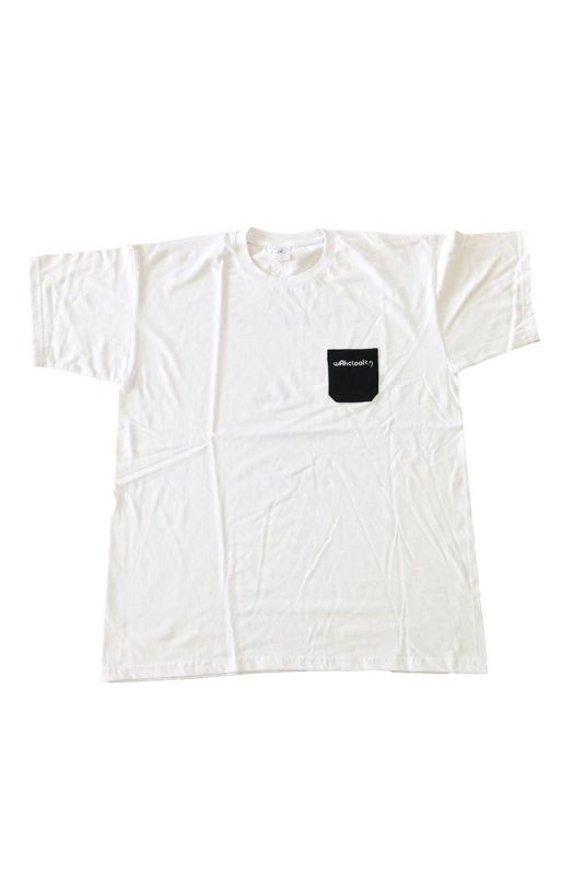 Waketoolz.de Pocket T-Shirt white