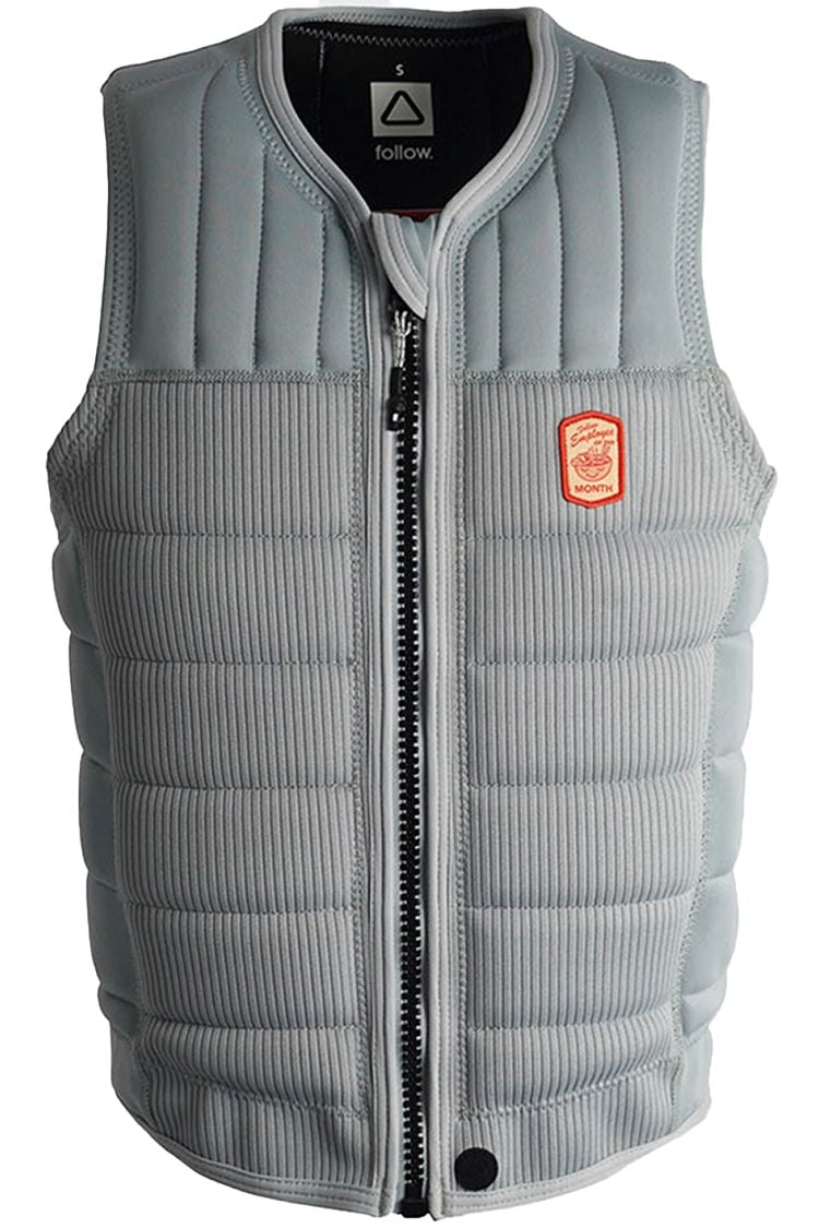 Follow Employee Of The Month Wakeboard Impact Vest Grey 2023