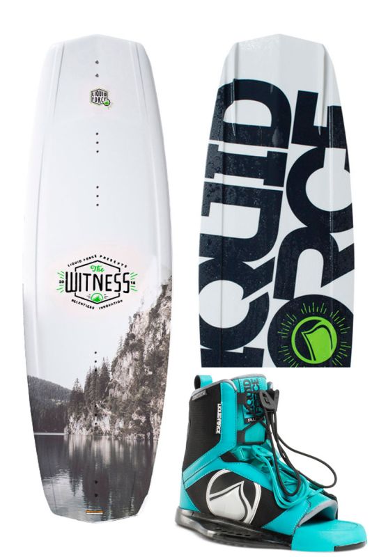 Liquid Force Witness wakeboard + Liquid Force Plush binding