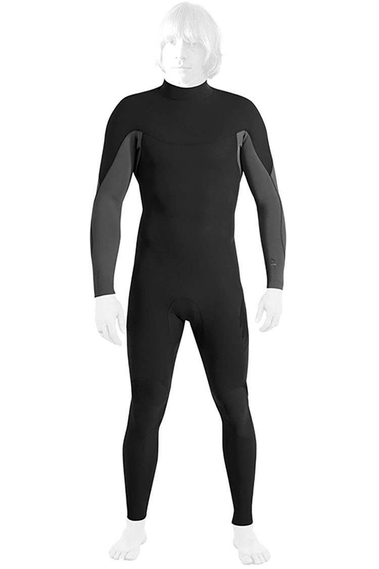 Follow MEN'S Primary 3/2mm Steamer Wetsuit Black 2021