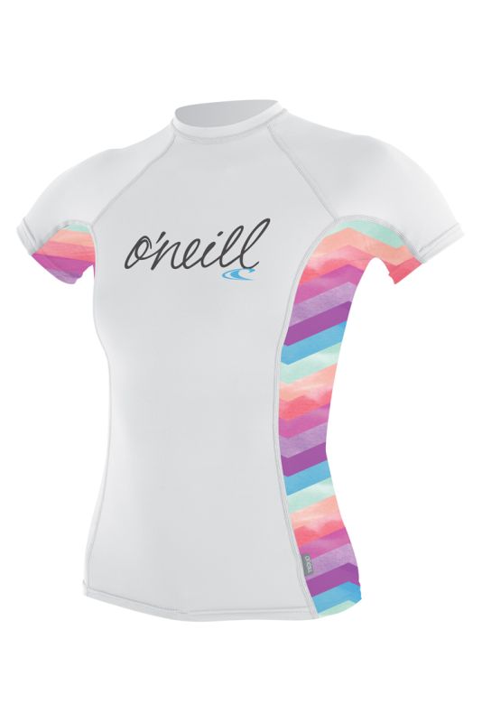 O'Neill UV Protection wms Skins S/S Painted Desert Crew