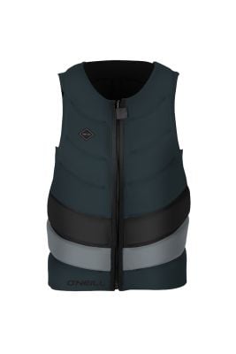 O'Neill Gooru Tech Front Zip Comp Wakeboard Vest Grey 2018