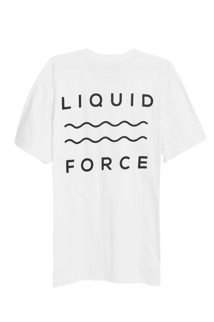 Liquid Force BUMPS TEE White 2017