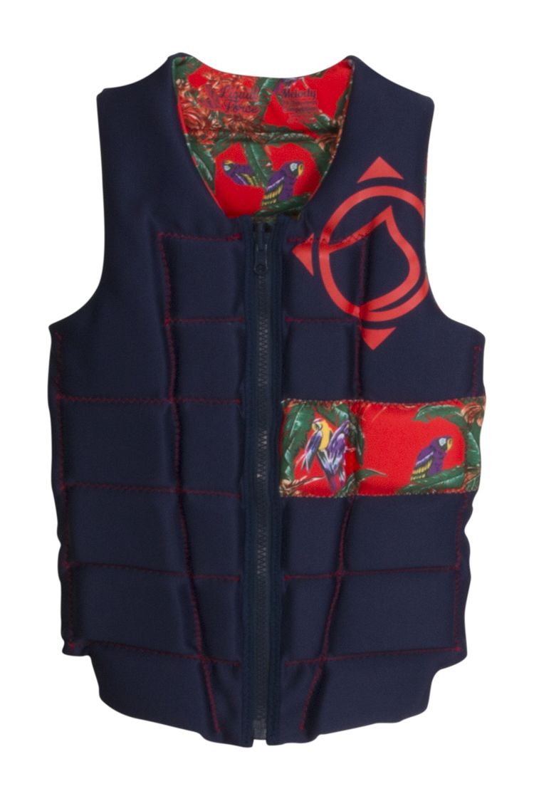 Liquid Force Melody Comp Wakeboardvest Navy/Tropical 2017