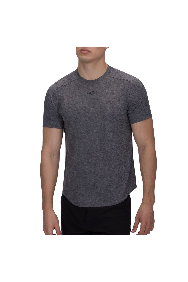 Hurley Quick Dry Heavy Surf Shirt S S grey 2019 Buy online waketoolz
