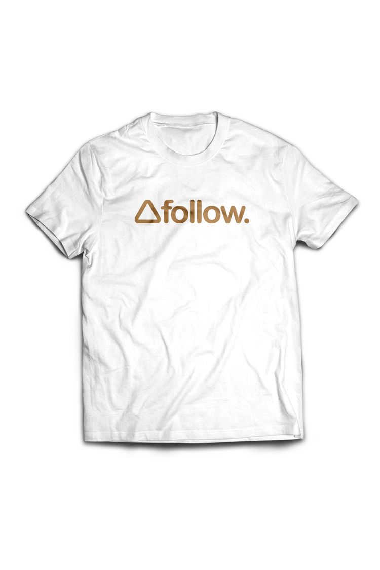Follow Corp Tee T-Shirt white 2016