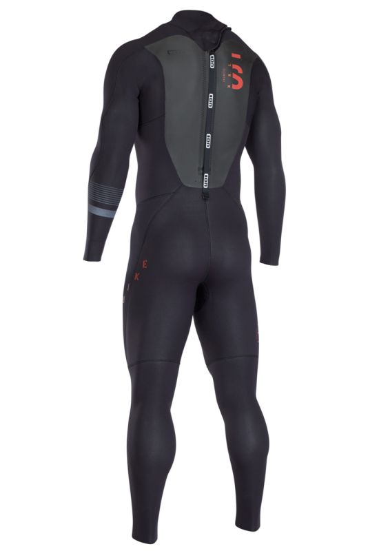 Ion Wetsuit Strike Element Semidry 5,5/4,5 Back-Zip black 2018