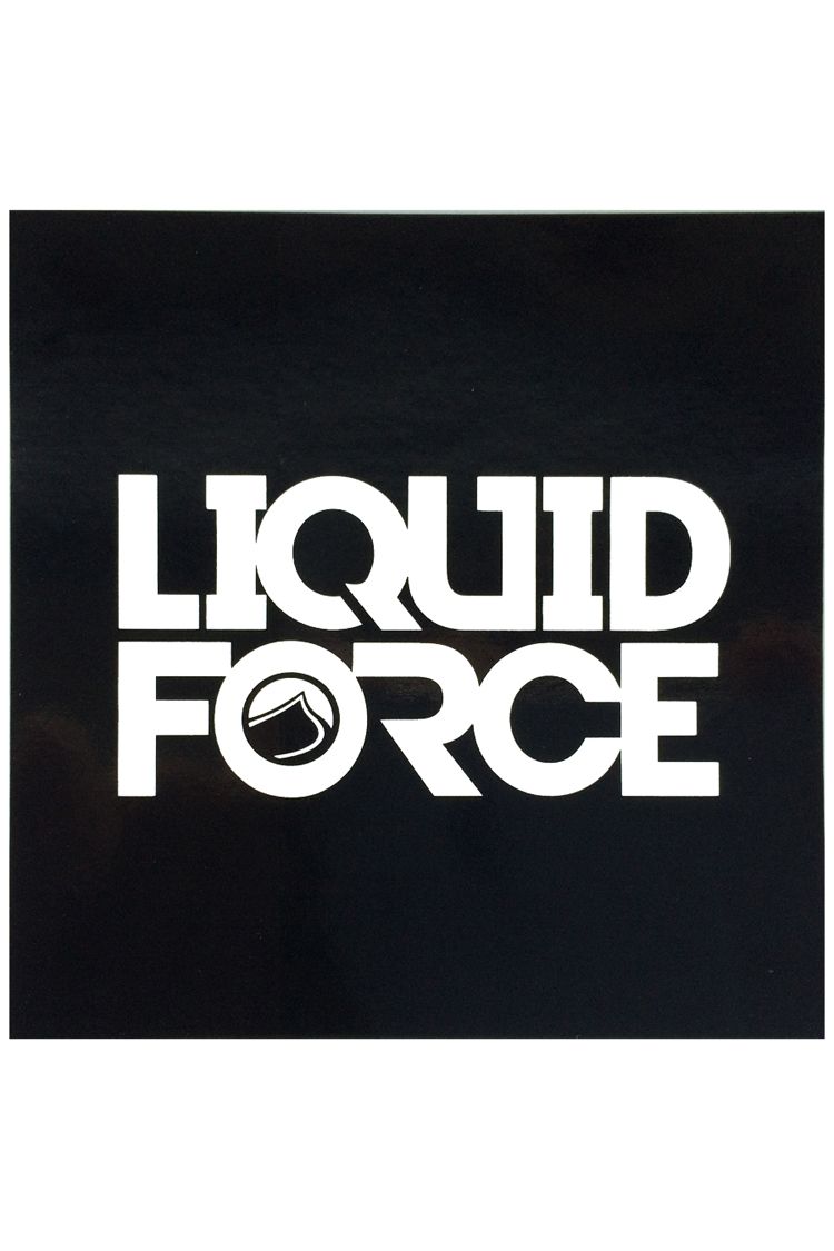 Liquid Force Square Patch Sticker black 2015