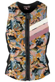Oneill Youth Slasher Comp IMPACT VEST DEMIFLOR BLACK 2024