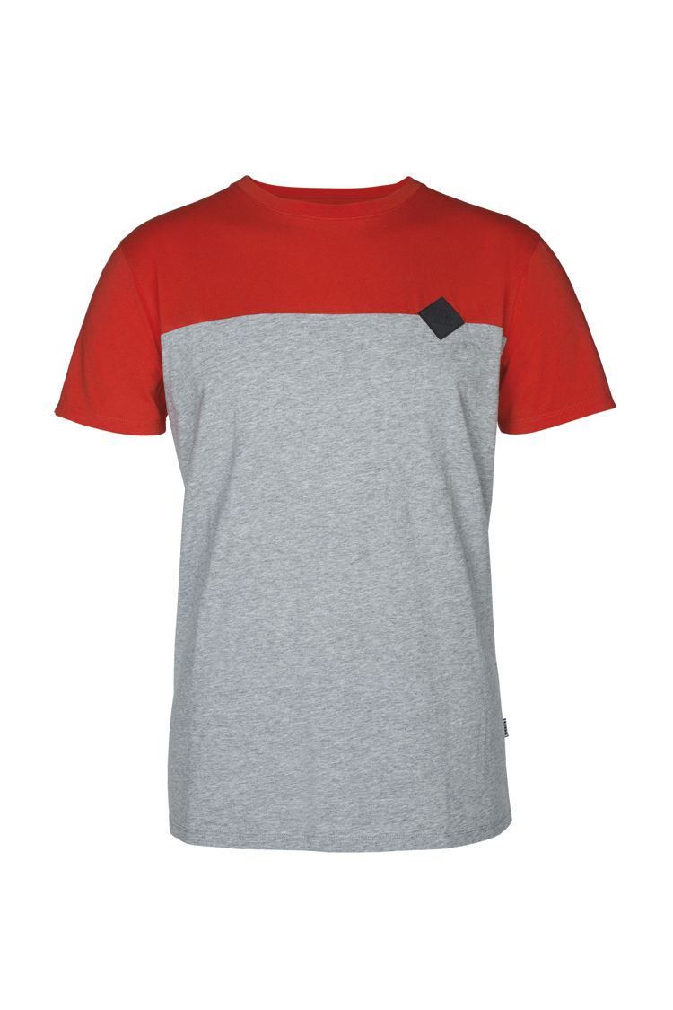 ION T-Shirt Herren TEE SS STRAIGHT stone grey melange 2016 
