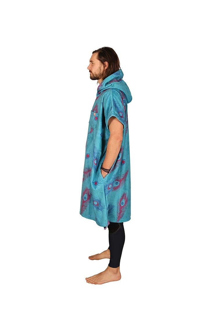 After PEACOCK Poncho Dark Green 2019