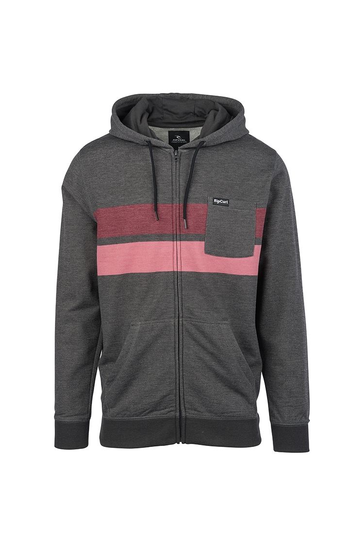 Rip Curl Flagship Fleece Hoodie Anthracite