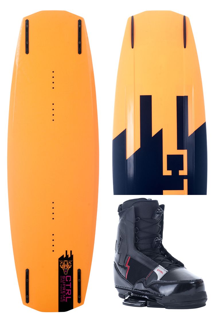 CTRL The Supreme 134 orange plus Baseline Wakeboardset 2012