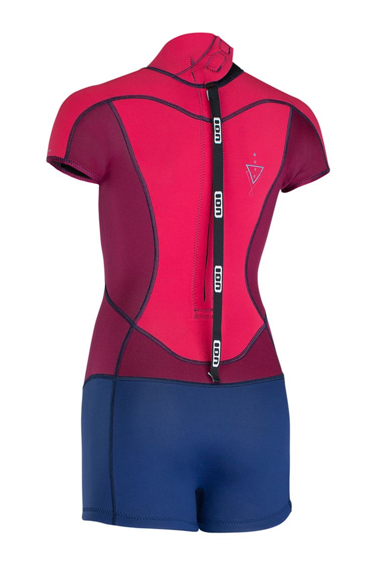 Ion Wetsuit FL Muse Shorty Backzip SS 2,5 raspberry/blue 2017
