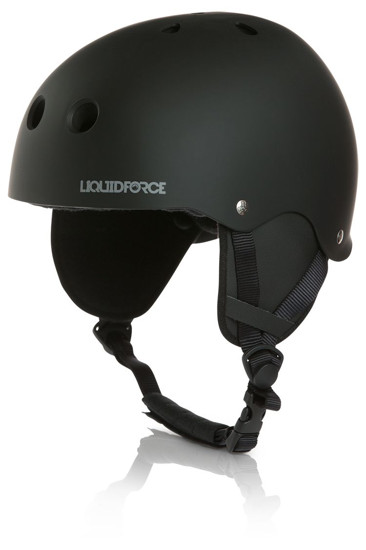 Liquid Force Flash CE Black Wakeboard Helm 2018