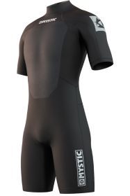 Mystic Brand Men Shorty 3/2mm Bzip Flatlock black 2024