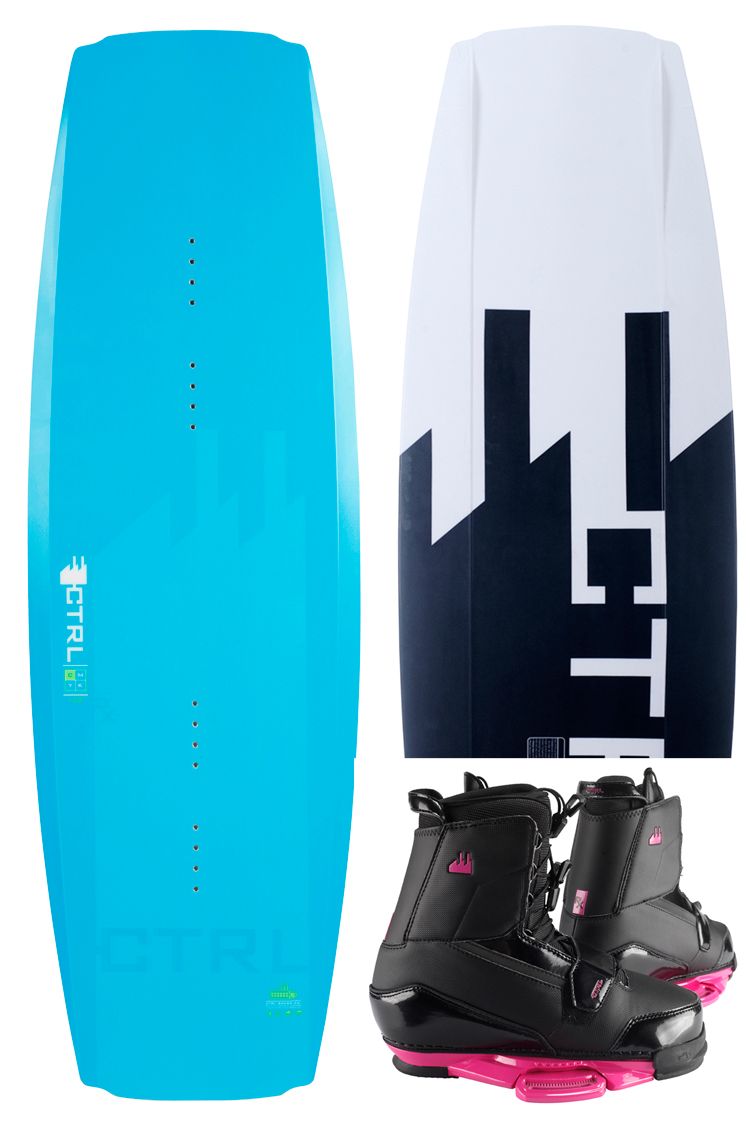 CTRL The RX Wakeboard blau plus RX Bindung Wakeboardset 2013