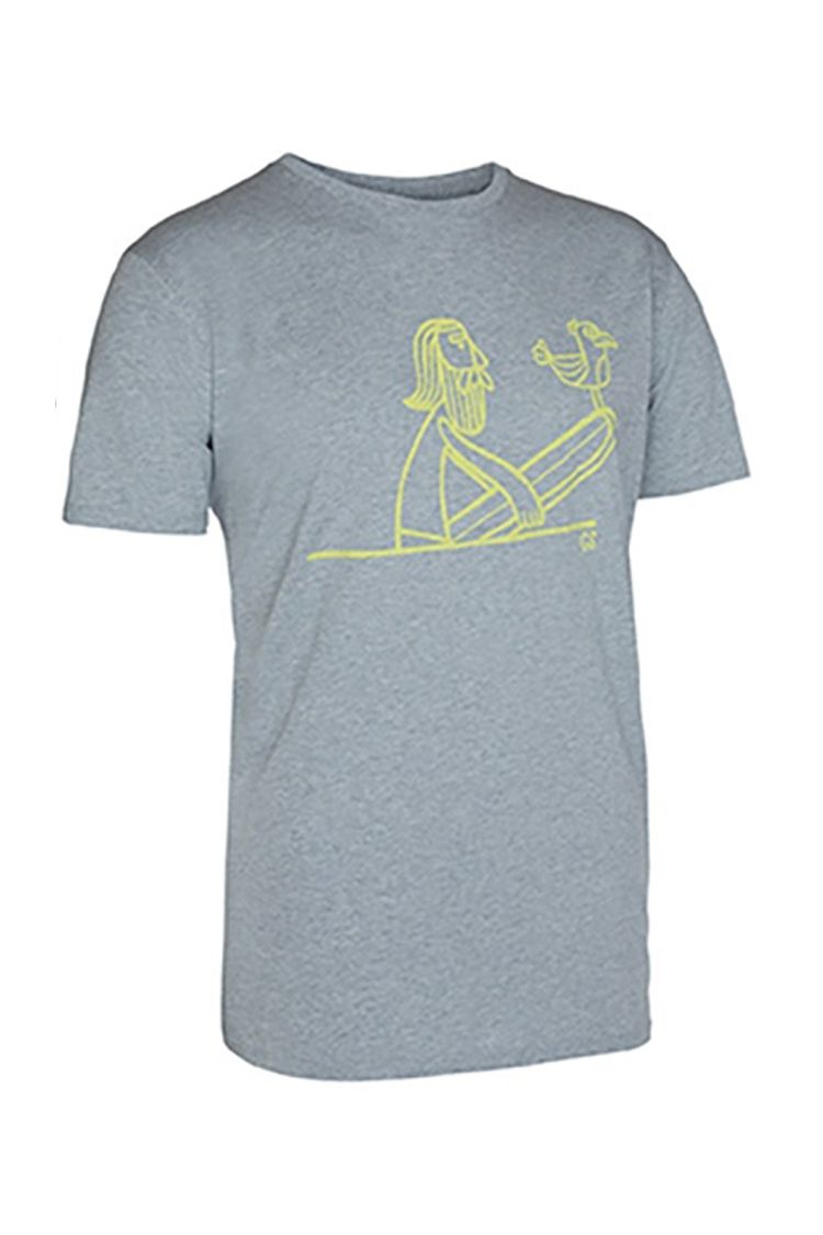 ION T-Shirt Herren TEE SS STRAIGHT stone grey melange 2016 