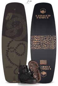 Liquid Force BUTTERSTICK 145cm plus TAO 6X Black Wakeboardset 2021