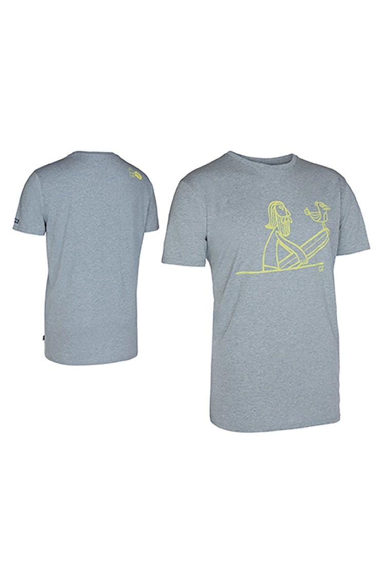 ION T-Shirt Herren TEE SS STRAIGHT stone grey melange 2016 