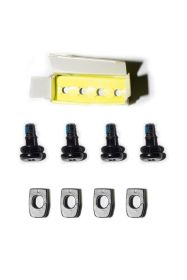 Ronix Angle-Locks BRAINFRAME M6 Mounting Hardware Set of 4 Black (Ronix Boots from 2015)