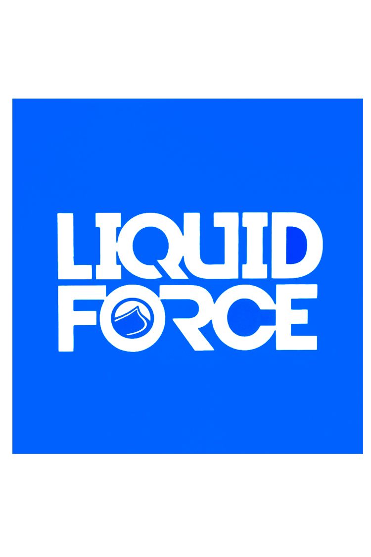 Liquid Force Square Patch Sticker blue 2015