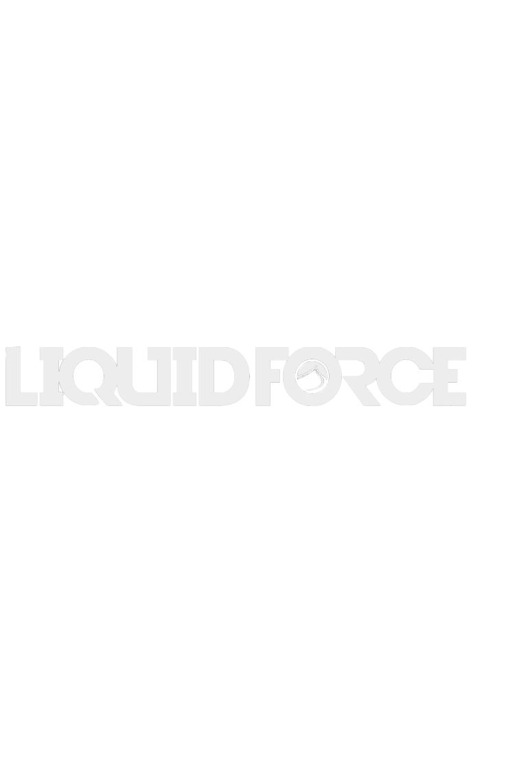 Liquid Force 50'' Diecut Sticker Weiß XXL