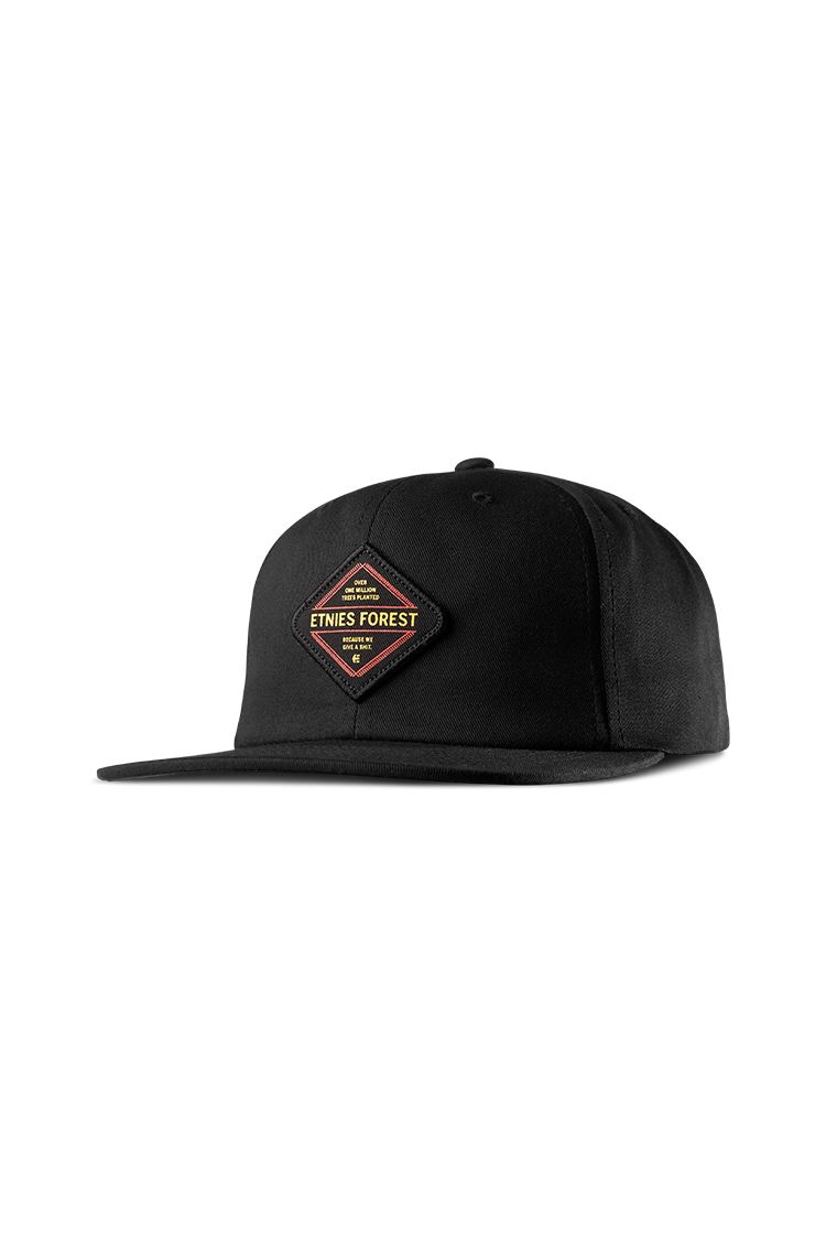 Etnies Infield Ballcap Snapback Hat black