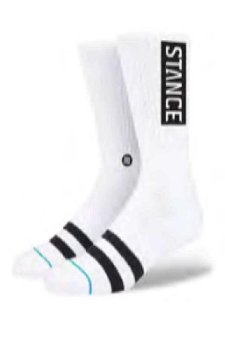 Stance OG Socks White 2020