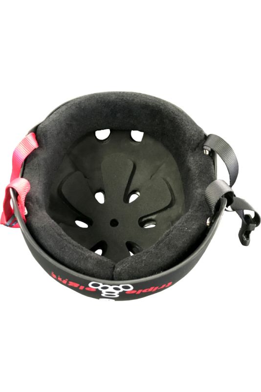 Triple8 Halo Wakeboard Helm Black Rubber 