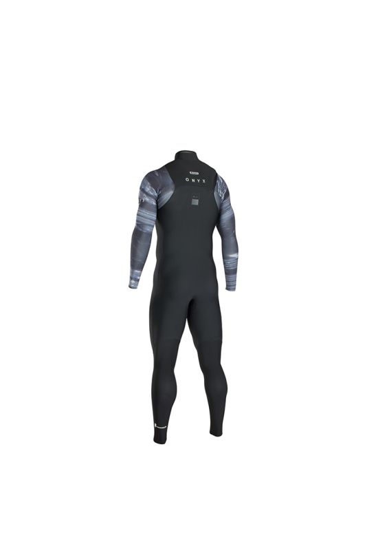 Ion Wetsuit ONYX AMP Semidry 4/3 FZ black grey capsule 2020