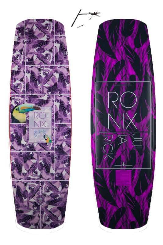 RONIX Julia Rick Flex Box 2 Wakeboard 138 cm Toucan Purple 2018