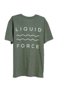 Liquid Force BUMPS TEE Military Green 2017