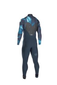 Ion Wetsuit Strike Amp Semidry 4/3 FZ dark blue capsule 2019