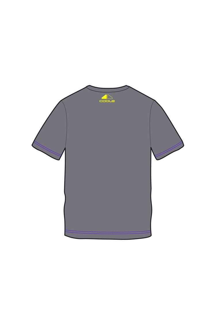 Cable Fashion T-Shirt V Neck grey 2013