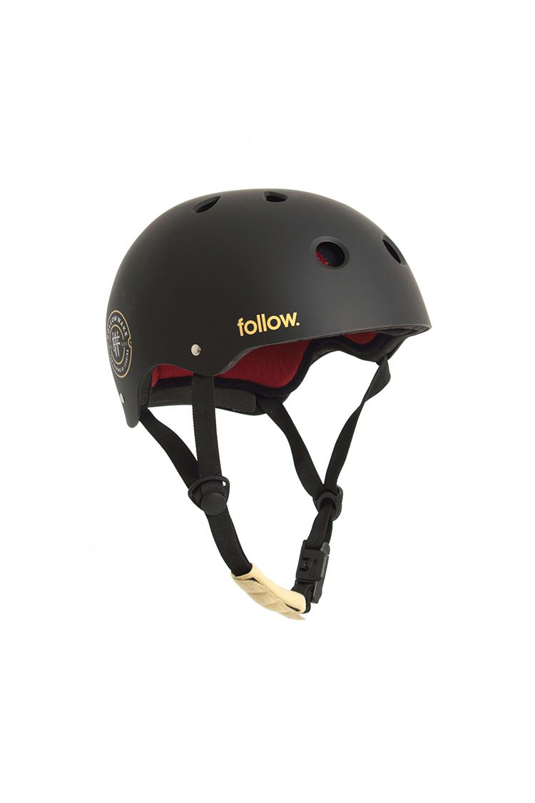Follow PRO Wakeboard Helmet Black/Maroon 2020