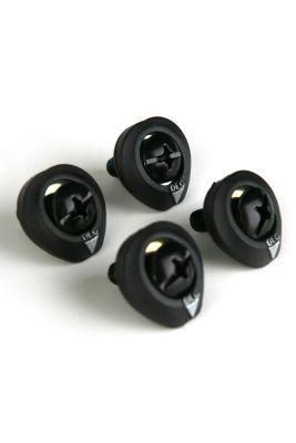 Ronix Angle-Locks mit Schnellspannschrauben 4er-Set schwarz (Metrisch)
