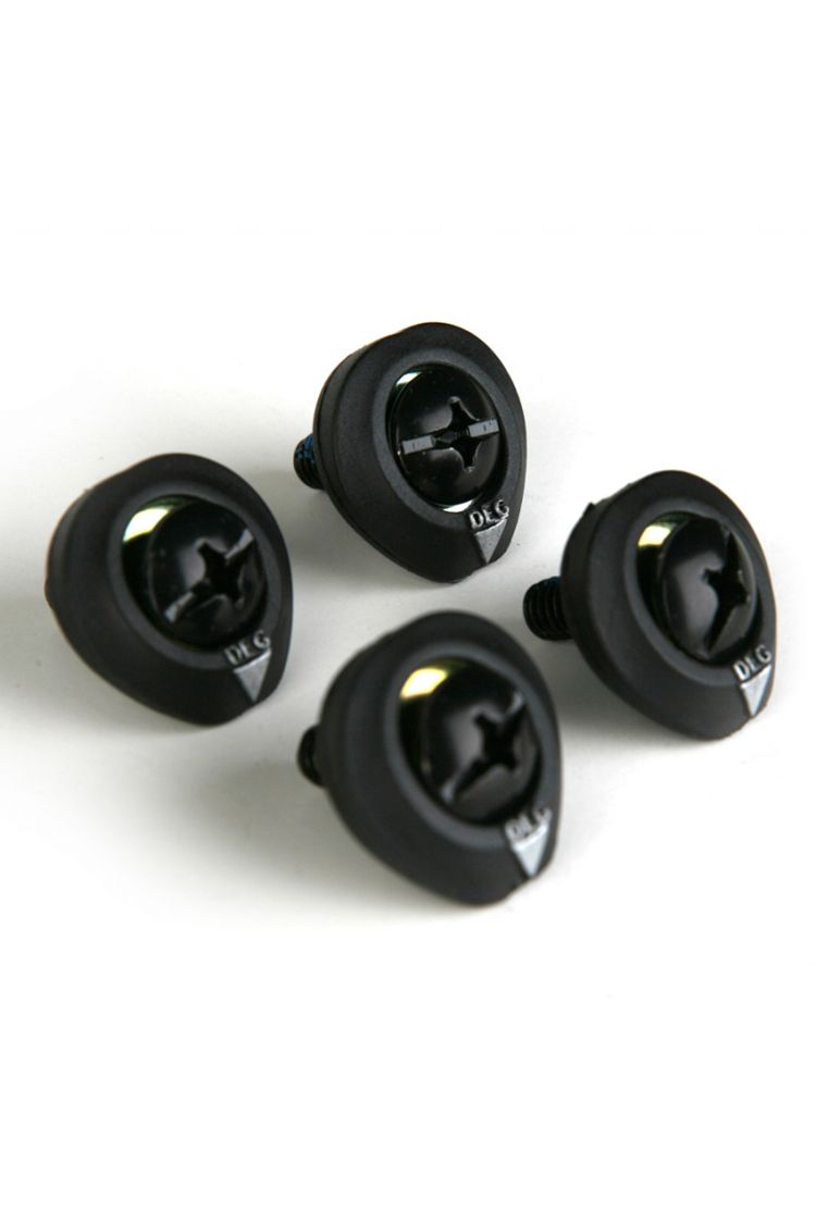 Ronix Angle-Locks mit Schrauben 4er-Set schwarz (Metrisch)