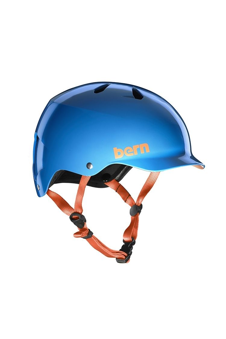 Bern Watts Wakeboard Helm gloss azure blue