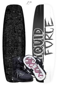 Liquid Force TAO 145 plus TAO 6X BLACK WAKEBOARDSET 2026