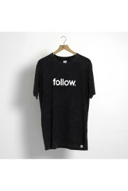 Follow STONE CORP Tee Black 2020